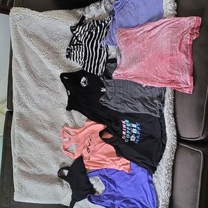 Lot of 9 womens medium tank tops
